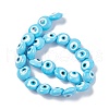 Handmade Evil Eye Lampwork Beads Strands LAMP-G157-01C-3