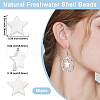 Beebeecraft 4 Strands Natural Freshwater Shell Beads Strands SHEL-BBC0001-15-2