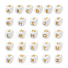 Biyun 52Pcs 26 Style Food Grade Eco-Friendly Silicone Beads SIL-BY0001-05-13