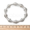 304 Stainless Steel Stretch Bangles for Women BJEW-P315-02C-P-5