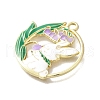 Alloy Enamel Pendants FIND-G090-03B-03-2