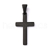304 Stainless Steel Pendants STAS-I136-28B-01-1