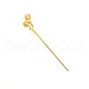 Alloy Hair Stick Findings FIND-WH0092-57G-1