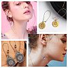 CREATCABIN 100Pcs 2 Style 304 Stainless Steel Hoop Earrings Findings STAS-CN0001-04-5