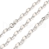 304 Stainless Steel Dapped Chains STAS-B040-01P-1