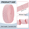 5 Yards Embroidery Flat Polyester Elastic Rubber Cord/Band OCOR-WH0016-10C-2