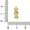 Brass Micro Pave Cubic Zirconia Pendants KK-L228-24G-02-3
