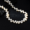 Mother's Day Jewellery Natural Baroque Freshwater Pearl Rice Beaded Necklaces for Women FS-WGF2BFC-01-3