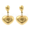 304 Stainless Steel Stud Earrings for Women EJEW-A125-37G-4