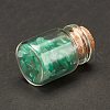 Transparent Glass Wishing Bottle Decoration DJEW-A001-01A-06-3