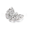 Brass Rhinestone Pendants KK-E973-11P-2