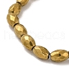 Electroplated Strong Magnetic Synthetic Hematite Beads Strands G-P518-02F-3