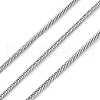 304 Stainless Steel Round Snake Chains CHS-M009-01P-02-1