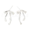 925 Sterling Silver Stud Earrings EJEW-Q030-06S-2