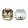 Pointed Back Glass Rhinestone Cabochons RGLA-T032-10x10mm-08-2