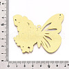 Rack Plating Alloy Enamel Big Pendants ENAM-N056-397E-G-3