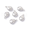 Non-Tarnish 304 Stainless Steel Pendants STAS-C057-08P-3