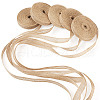 10M Braided Burlap Ribbon OCOR-TAC0015-13B-12