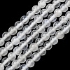 Natural Rainbow Moonstone Beads Strands G-G0005-B03-B-2
