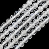 Natural Rainbow Moonstone Beads Strands G-G0005-B03-B-1