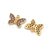 304 Stainless Steel Rhinestone Pendants STAS-U057-01G-01-2