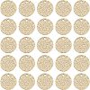 SUPERFINDINGS 50pcs Brass Charms KK-FH0004-62-1