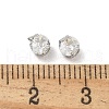 Round Stainless Steel Prong Settings STAS-M104-01H-3