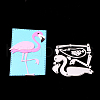 Red Crowned Crane Frame Metal Cutting Dies Stencils DIY-WH0050-36-2