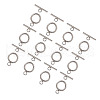 Unicraftale 304 Stainless Steel Toggle Clasps STAS-UN0002-25P-1