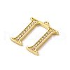 Rack Plating Brass Micro Pave Cubic Zirconia Pendant KK-H449-76G-23-2