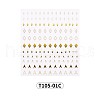 3D Nail Art Stickers Decals MRMJ-T105-01C-2