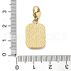 304 Stainless Steel Enamel Pendant Decoration STAS-L283-51G-4