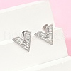 304 Stainless Steel Stud Earrings EJEW-Z089-39P-1
