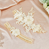 Flower Polyester Garter Leg Ring AJEW-WH0471-09B-5