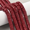 Dyed Natural Magnesite Beads Strands G-M448-F01-03-1