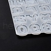 Letter & Number DIY Silicone Pendant Molds DIY-F139-01-6