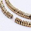 Electroplate Non-Magnetic Synthetic Hematite Strands G-F562-V04-3