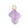 Glass Pendants PALLOY-JF03681-02-3