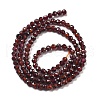 Natural Garnet Beads Strands X-G-H079-A01-03C-3