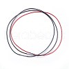Waxed Polyester Cord Necklace Making MAK-I011-05-B-1