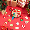 SOFPLATE Christmas Opaque Resin Decoden Cabochons RESI-SP0001-03-6