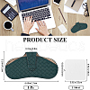 CREATCABIN 1Pc PU Leather Eyelasses Storage Bag AJEW-CN0002-61A-2