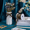 WADORN 25 Yards Hot Stamping Nylon Flower Ribbon OCOR-WR0001-51-5