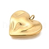 PVD Vacuum Plating 201 Stainless Steel Pendants STAS-C111-33G-2