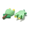 Opaque Resin Cabochons Accessories RESI-O011-09-2