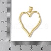 Brass Pendants KK-A252-22G-3