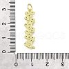 Mother's Day Brass Micro Pave Cubic Zirconia Pendants KK-V007-26G-3
