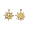 PVD Vacuum Plating 201 Stainless Steel Pendants STAS-J401-VC579-1