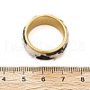 304 Stainless Steel 10mm Finger Rings for Women RJEW-K248-15D-G-5