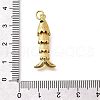 Brass Micro Pave Cubic Zirconia Pendants KK-R217-01G-09-3